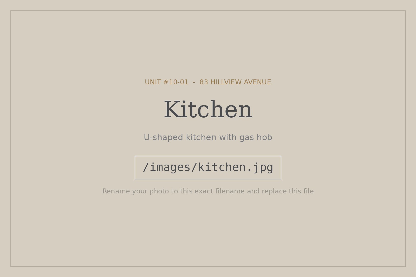U-shaped kitchen with gas hob
