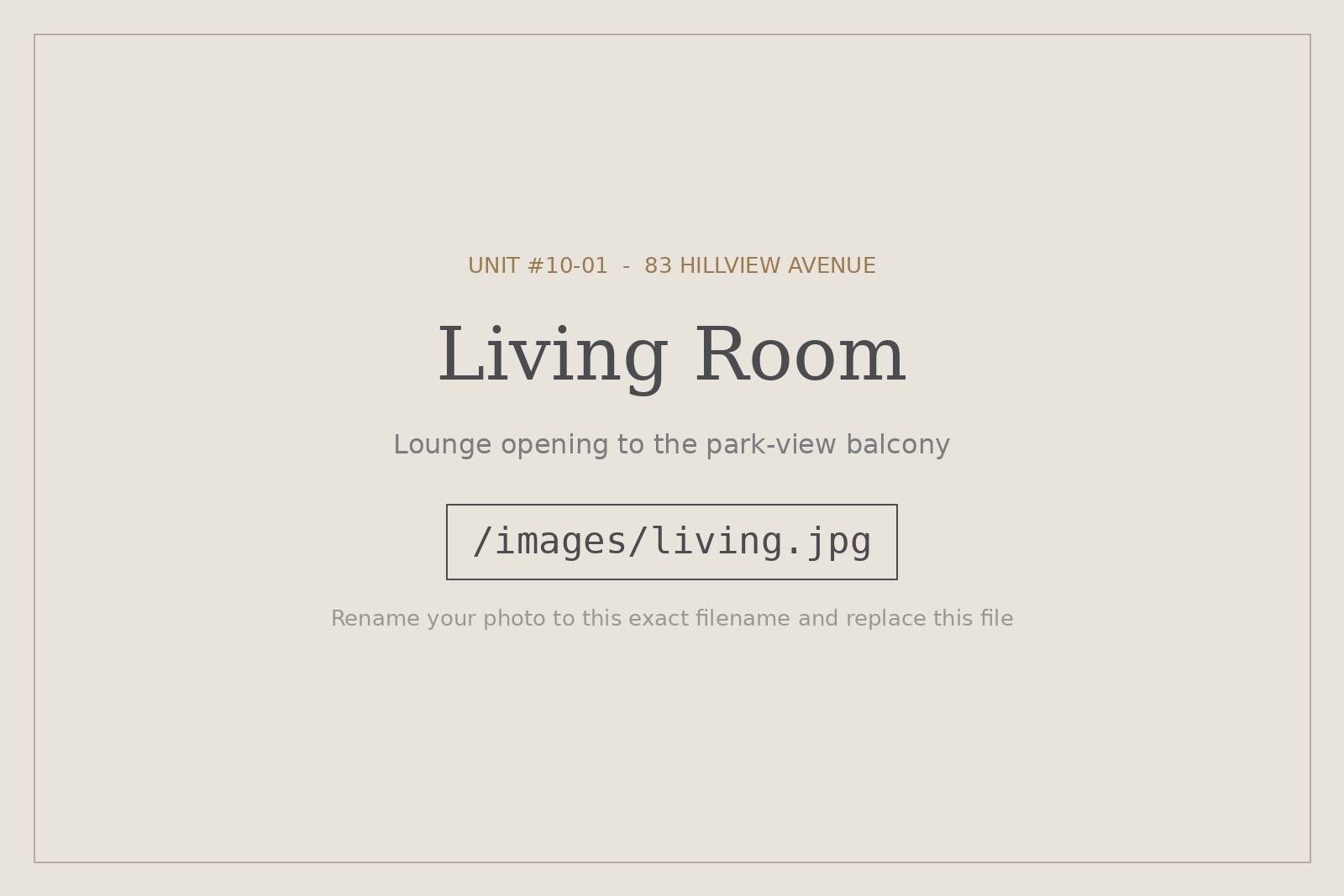 Living room opening to the balcony